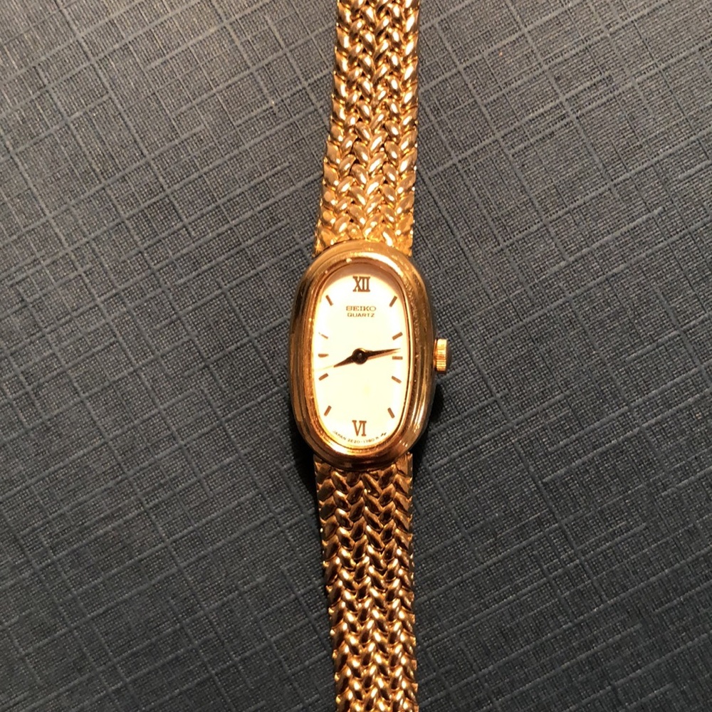 Seiko Quartz Gold-Toned Watch